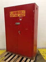 Pictures of Used Flammable Liquid Storage Cabinets