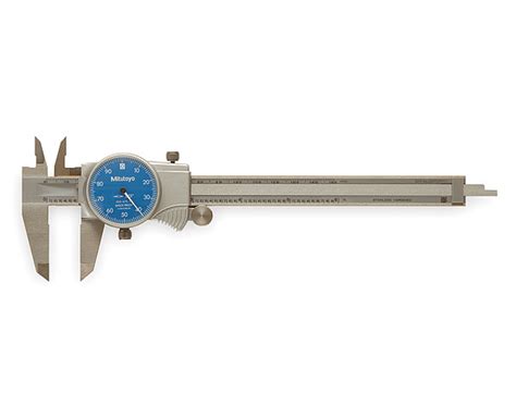 Mitutoyo Dial Caliper Series 505 0 6 With Blue Dial Face 505 742