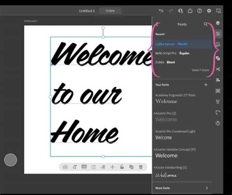 How To Add Fonts To Adobe Illustrator On Ipad Sweet Red Poppy