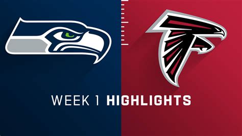 Seattle Seahawks Vs Atlanta Falcons Highlights Week 1