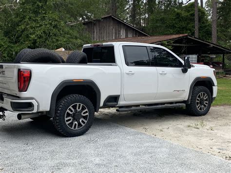 2020 Gmc Sierra At4 Hd 35x1250r20 Stock Suspension Chevy And Gmc