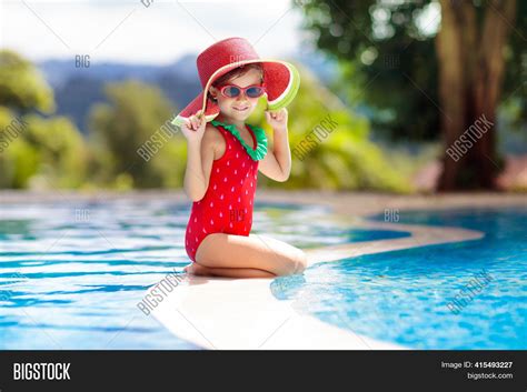 Child Swimming Pool Image And Photo Free Trial Bigstock