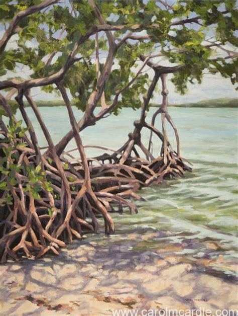 Mangrove Paintings Florida Art Environment Painting Landscape Paintings