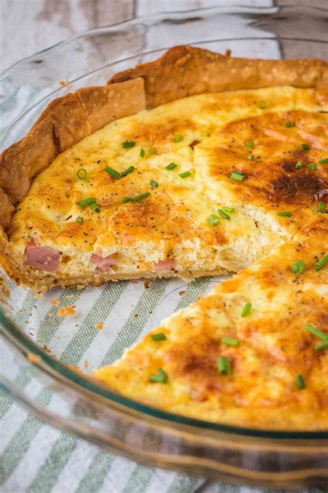 Ham And Cheese Quiche Recipe