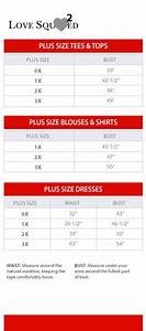 August Silk Size Chart Via Macys Brand Name Plus Size Charts