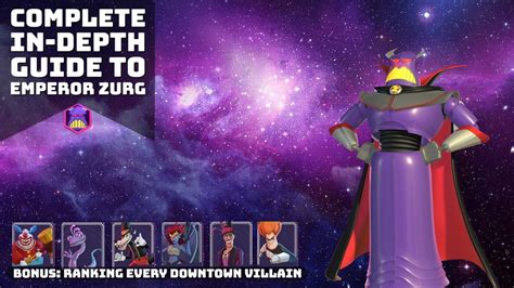 Complete In Depth Guide To Emperor Zurg Ranking All Downtown Villains