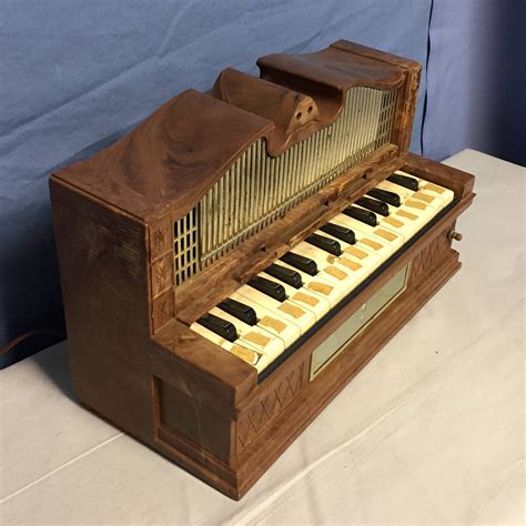 Electric Golden Pipe Organ Emenee Industries Inc Ny