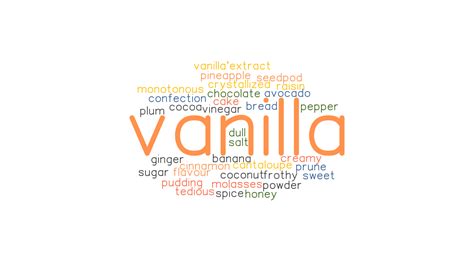 Vanilla Synonyms And Related Words What Is Another Word For Vanilla