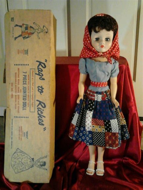 Vintage 25 Deluxe Reading Rags To Riches Doll C 1958 Ebay Dolls