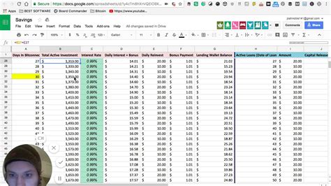 Bitconnect Compounding Interest Spreadsheet Pertaining To Compound