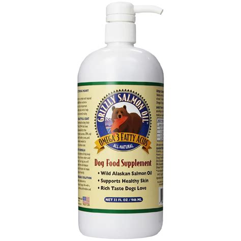 Salmon oil is for dogs and cats. Grizzly Salmon Oil for Dogs (32 oz)