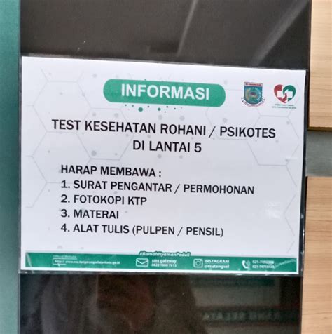 Surat Keterangan Sehat Jasmani Dan Rohani Di Puskesmas Kumpulan Surat