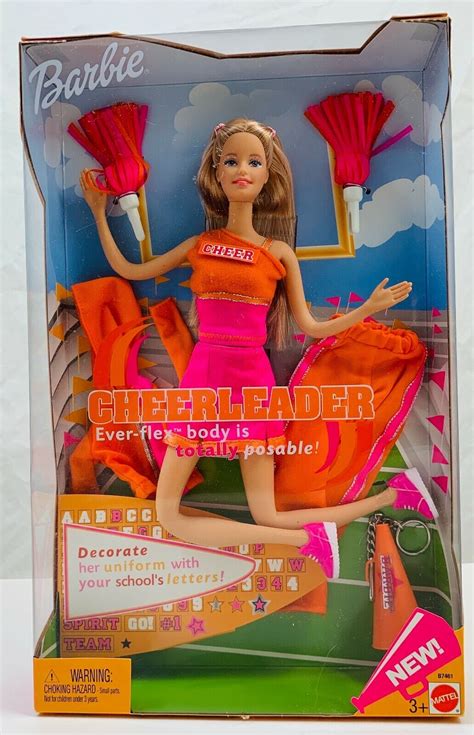 Barbie Blonde Cheerleader Ever Flex Body Totally Posable 2003 Mattel T Ebay