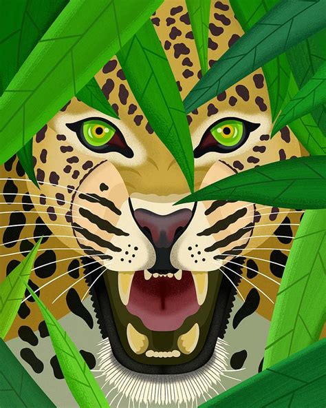 Leopard Digital Art By Nicole Wilson Fine Art America