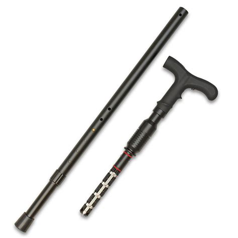 Zap Covert Cane With Flashlight And Stun