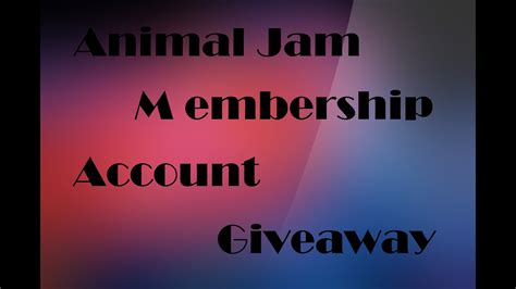 Aj Membership Giveaway Continue Youtube