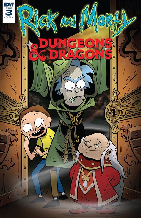 Comic Review Rick And Morty Vs Dungeons And Dragons 3 Bubbleblabber