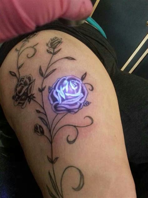 See more ideas about tattoos, rose tattoos, tattoos for women. 12 Glow Tattoo Designs You May Like - Pretty Designs