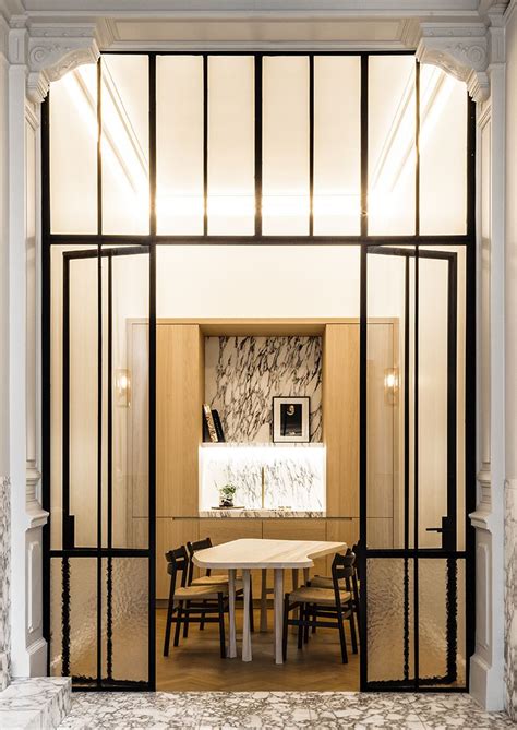 We believe that dining room doors exactly should look like in the picture. Pin by Medley Turner on Haute Kitchen | Dining room decor ...