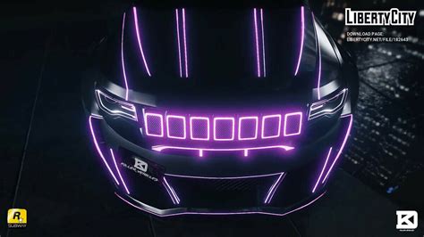 Download Jeep Trackhawk Animated Lights Edition For Gta 5