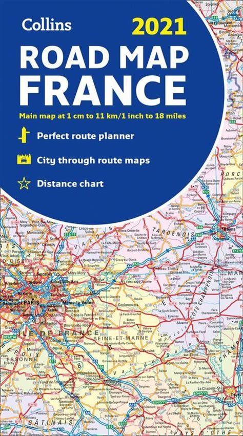 Printable Road Map Of France Map Of World