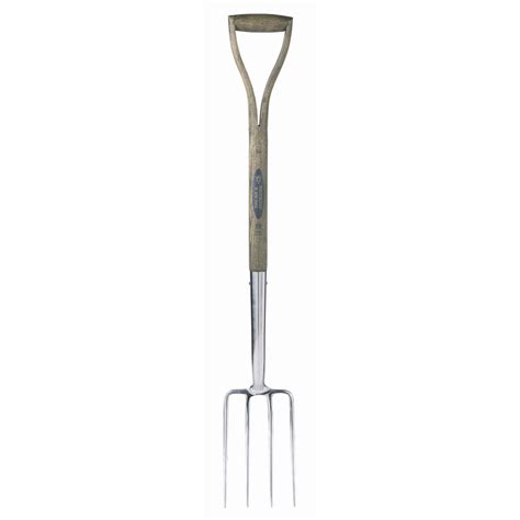 English Garden 4 Tine Stainless Steel Spading Fork R720 The Home Depot
