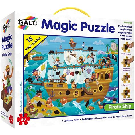 Smart, easy and fun crossword puzzles to get your day started with a smile. Galt - Magic Puzzle - Pirate Ship 50 piece