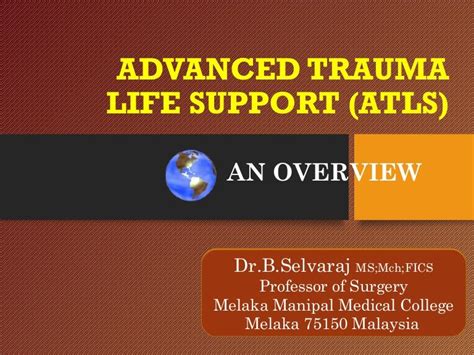 Atls Advanced Trauma Life Support