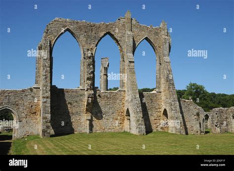 The Ruins Of Bayham Abbey On The Kent And Ast Sussex Border In The