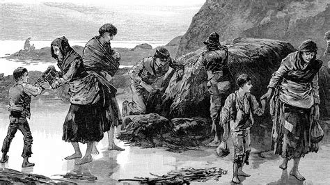 Irish Famine Painting