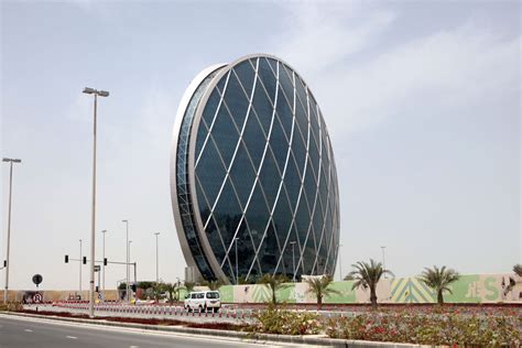 Wearing Building Pearl House Abu Dhabi United Arab Emirates
