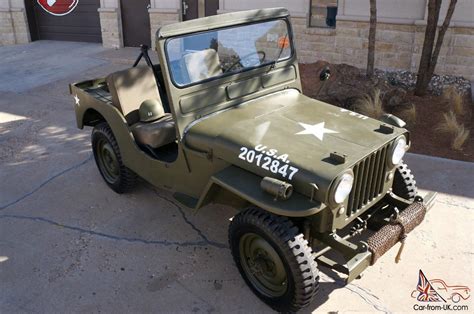 Willys Cj3a Military Jeep Cj 3a