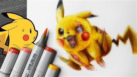 How Scary Can I Draw Pikachu Pokémon Youtube