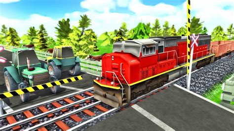 Local Train Game Railroad Crossing Tractor Traffic Simulator Android