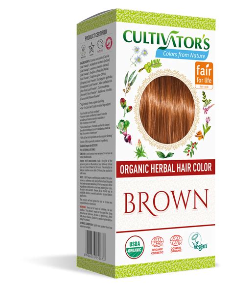 Cultivators Certified Organic Herbal Hair Color Black
