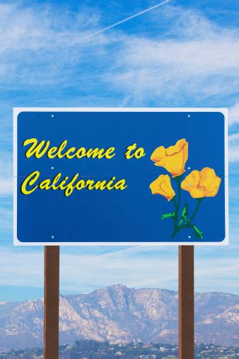 Welcome To California Sign Stock Photo Download Image Now Istock