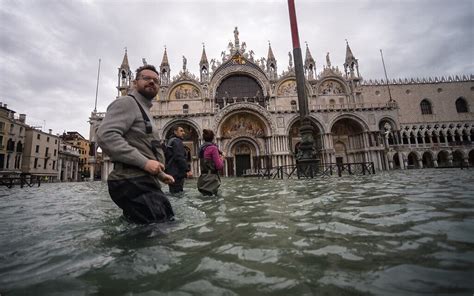 Venice Drowns As Historic High Tides Flood The City The Times Of Israel