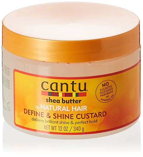 Cantu Shea Butter For Natural Hair Define Shine Custard 340g Buy