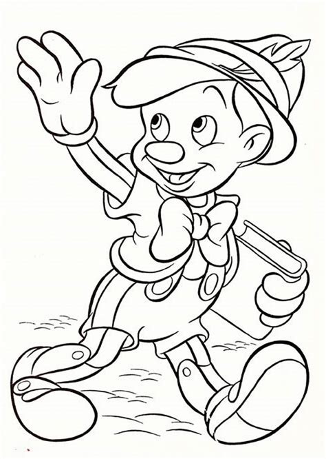 Disney Coloring Pinnocchio For Various Ages K5 Worksheets