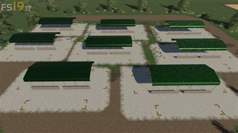 Dynamic Bale Storage Sheds Pack V 10 Fs19 Mods Farming Simulator