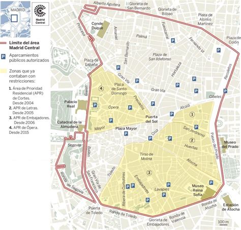 Madrid Centro Mapa Mapa
