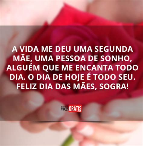 Mensagens de feliz dia das mães para sua irmã, cônjuge, parceira ou família. Mensagem de feliz dia das mães para sogra, com palavras ...