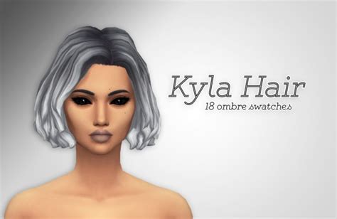 Ivo Sims Kyla Free Hairstyle Sims 4 Downloads