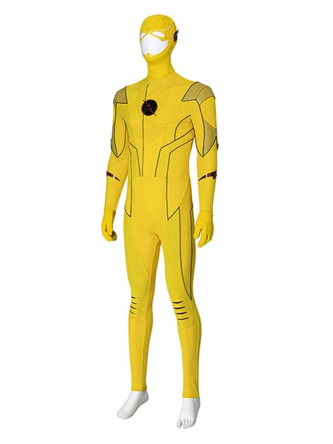 nouveau costumeslive reverse flash cosplay costume jumpsuit the flash dc comics cosplay costume