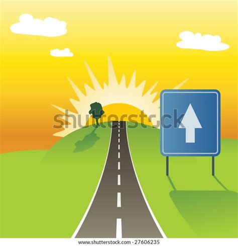 One Way Stock Vector Royalty Free 27606235 Shutterstock