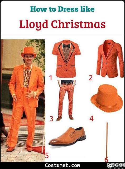 Lloyd Christmas Harry Dunne Dumb Dumber Costume For Cosplay