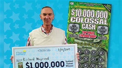 Raleigh Man Wins 1m Lottery Prize In Scratch Off Bought At Cary Gas