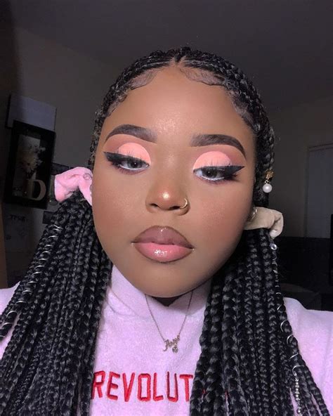 pin by stephanieee leanne on m a k e u p in 2020 black girl makeup artistry makeup cute makeup