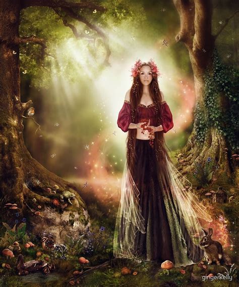 Annelise In The Faerie Realm By Gingerkelly Redbubble