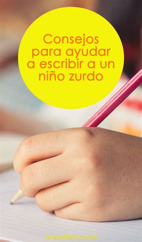 Pin En Tips Para Niños Zurdos